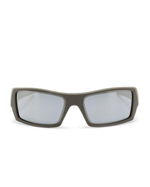 Oakley Gascan Sonnenbrille im Biker-Look in Gray für Herren