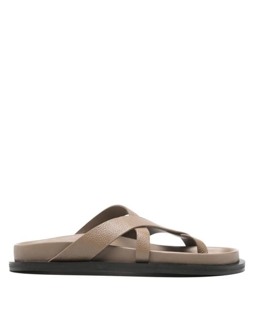 A.Emery Brown Claude Flat Sandals