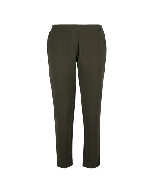 Icons Green Elastic-Waistband Trousers for men