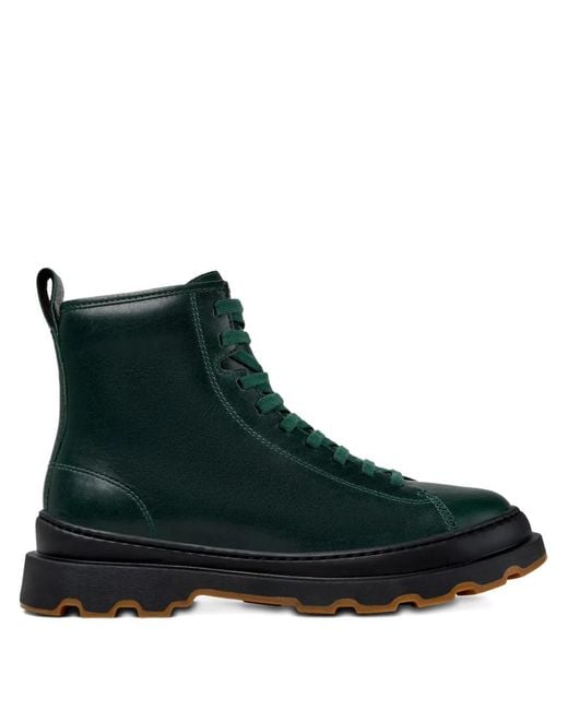 Camper Black Brutus+ Chunky Sole Boots