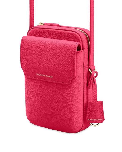 Pochette Pour Smartphone En Cuir À Rabat Maison De Sabre en coloris Pink