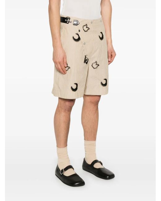 Nanushka Natural Mikos Shorts for men
