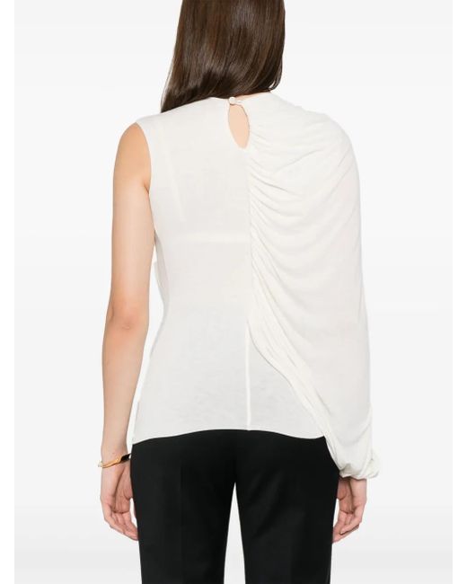 MANURI White Lillies Blouse