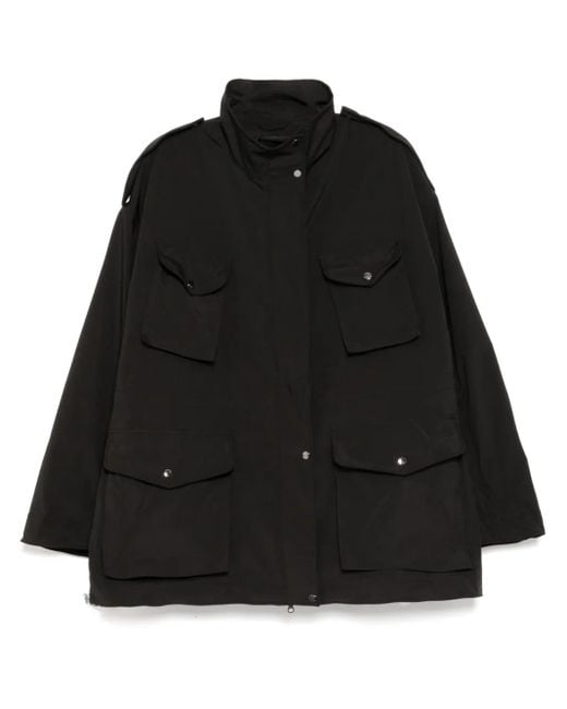 Chaqueta oversize con múltiples bolsillos JNBY de color Black