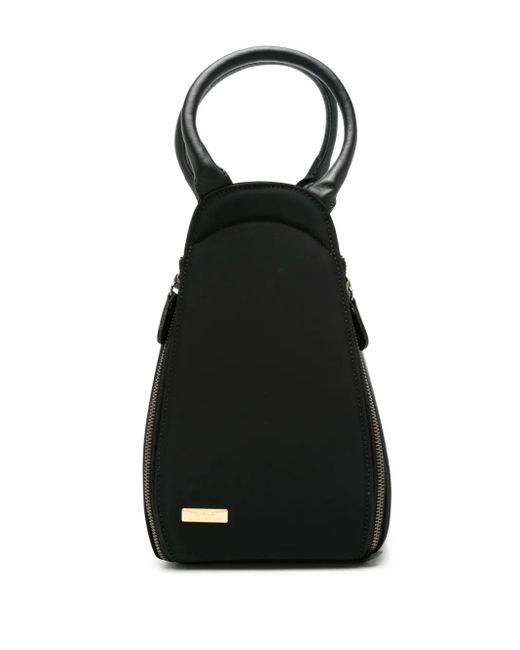 Sarah Chofakian ラウンドハンドル バッグ Black