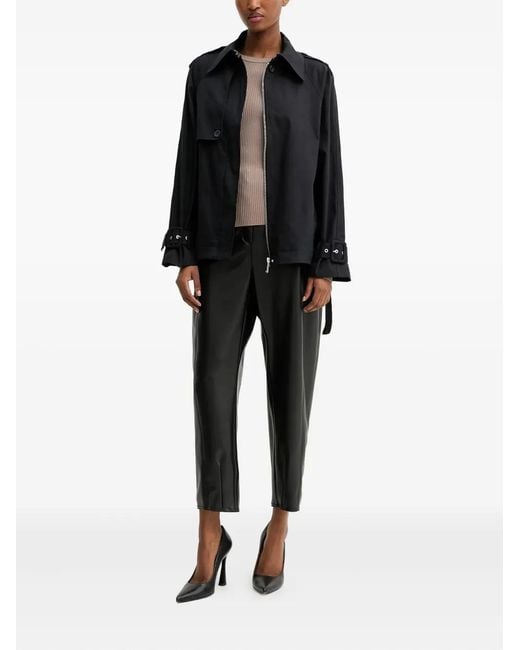 Guess Black Belted Jacket