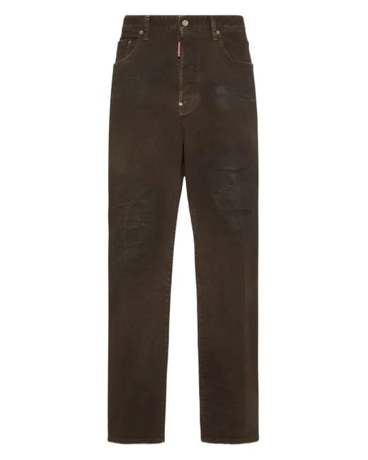DSquared² Jeans Mit Geradem Bein in Gray für Herren