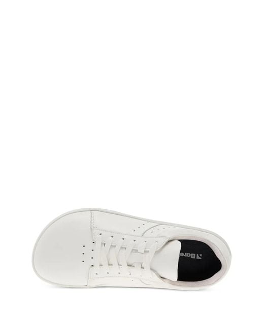 Barebarics White Enigma Perforated Lace-Up Sneakers