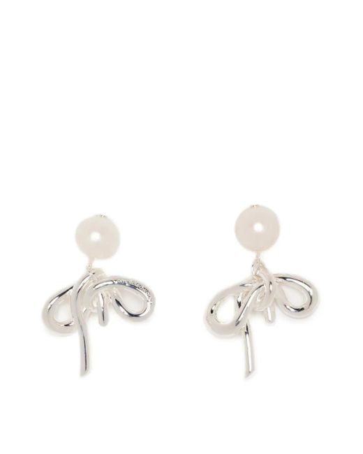 Orecchini Once di Completedworks in White