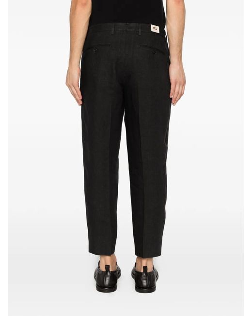 Briglia 1949 Black Pantalon Ample À Pinces for men
