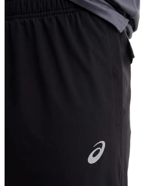 Asics Blue Core Elasticated Logo Track Pants for men
