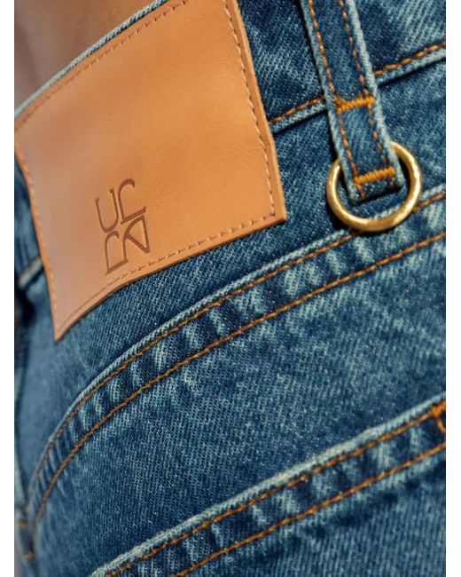 Ulla Johnson Blue The Willow Wide-Leg Jeans