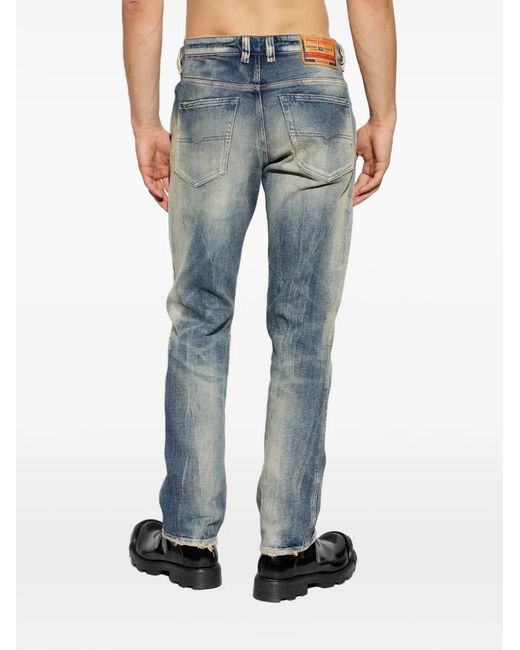 DIESEL Blue 1993 D-Vyl Distressed Jeans for men