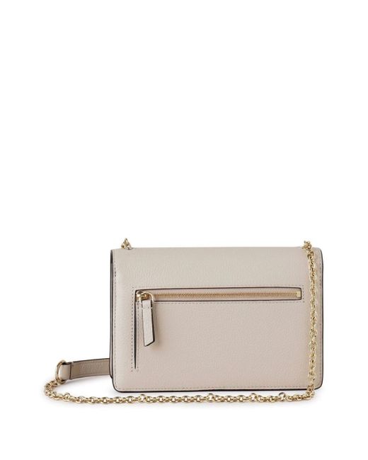 Mulberry White Small Darley Leather Shoulder Bag