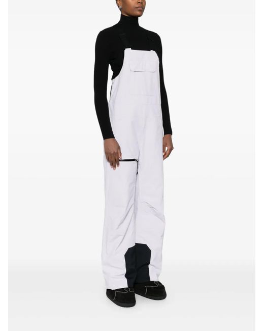 Rossignol White Outerlimits Insulated Dungarees