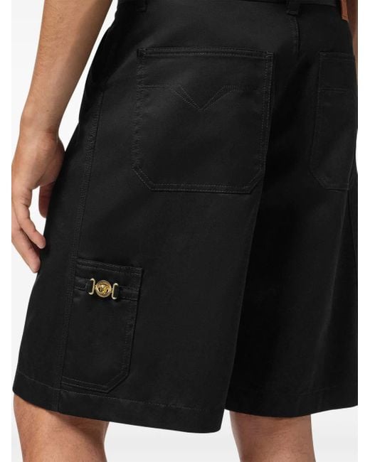 Versace Black Shorts for men