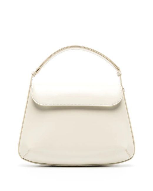 Courreges Natural Medium Sleek Tote Bag