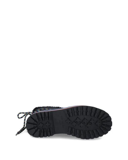 Kurt Geiger Black Quilted-Sole Boots