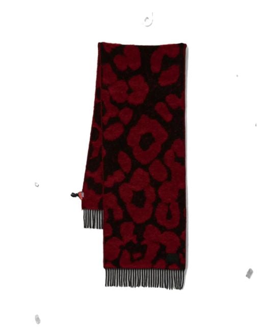 Sciarpa Con Frange di Paul Smith in Red