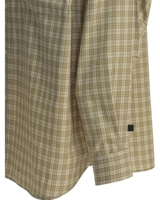 Daiwa Pier39 White Chemise Boutonnée À Carreaux Vichy for men