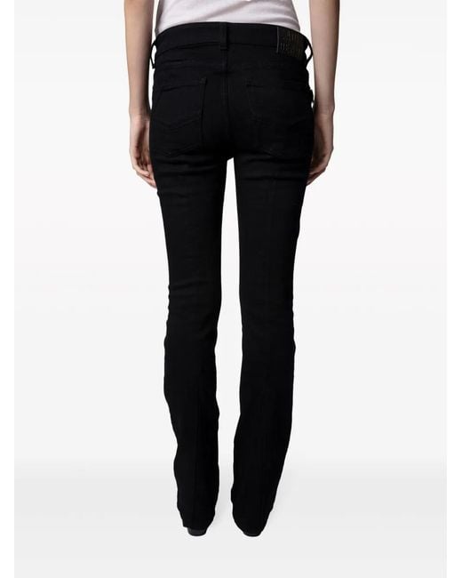 Zadig & Voltaire Blue Eclipse Bootcut Jeans