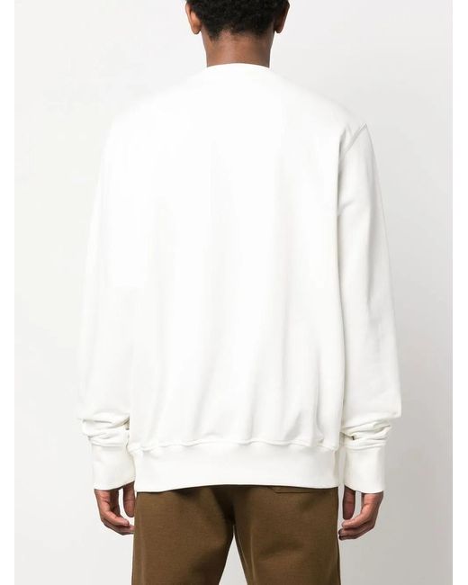 Casablanca White Orbite Autour De L' Sweatshirt for men