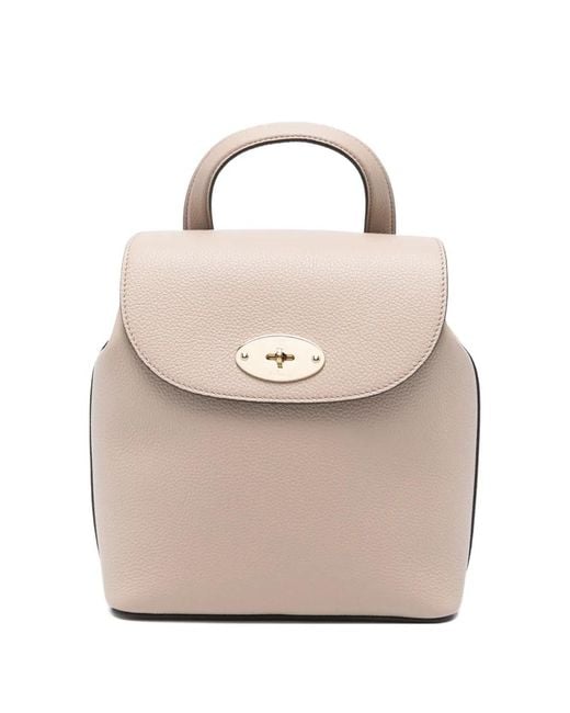 Mulberry Natural Mini Bayswater Backpack