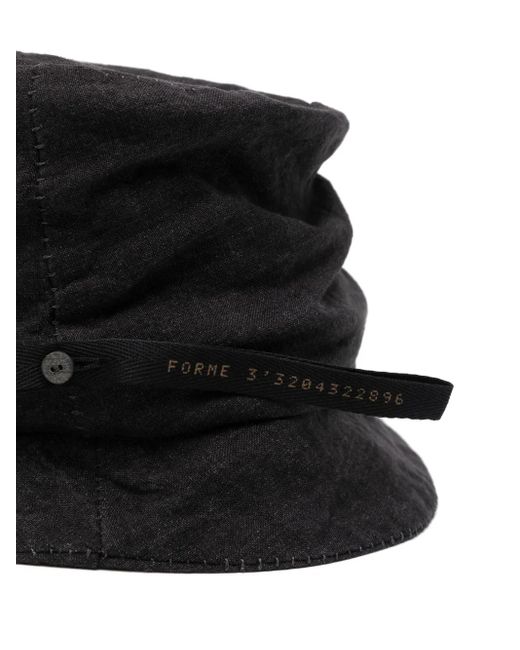 Forme D'expression Black Bucket Hat