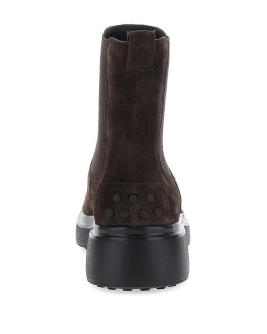Tod's Black Flat Shoes