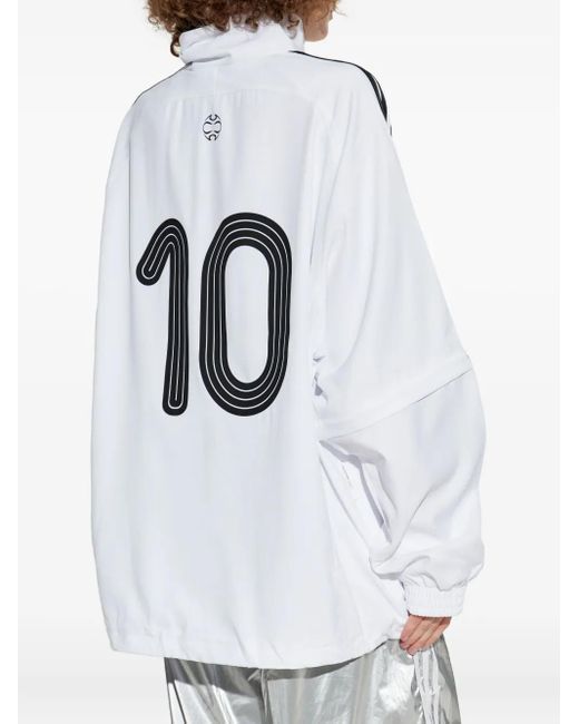 Adidas Black Adilenium Season 4 Zip-Fastening Jacket