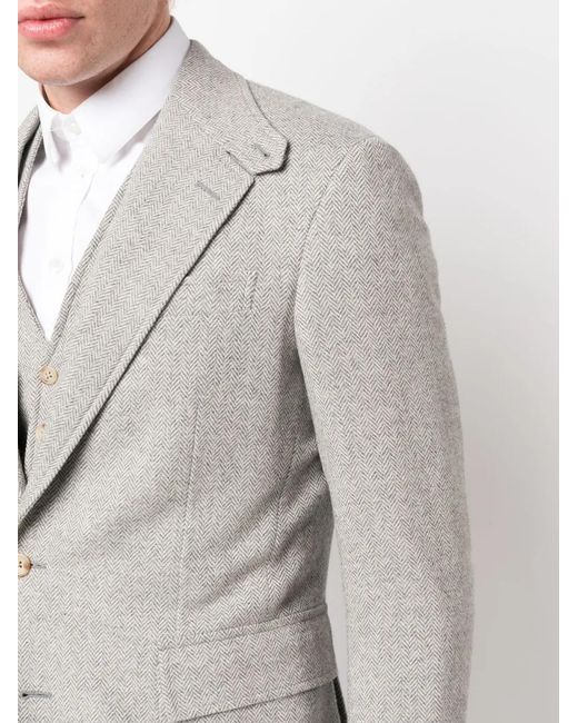 Polo Ralph Lauren Gray Wool Jacket for men