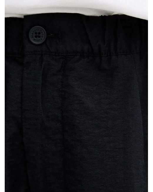 Marc O' Polo Black Elasticated-Waist Trousers for men