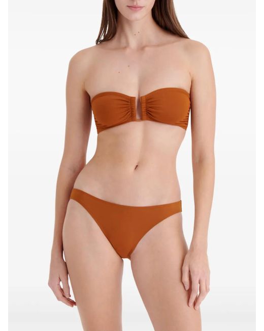 Eres Brown Fripon Bikini Briefs