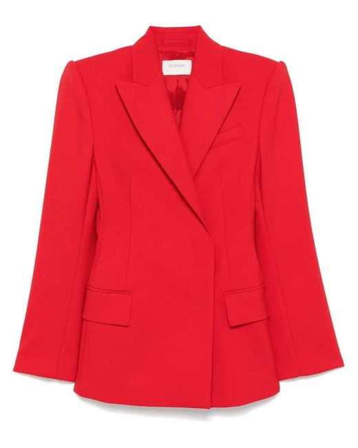 Sportmax Red Arco Blazer