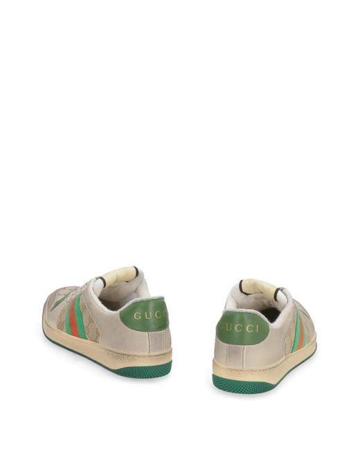 Gucci Green Sneakers Mit Monogramm