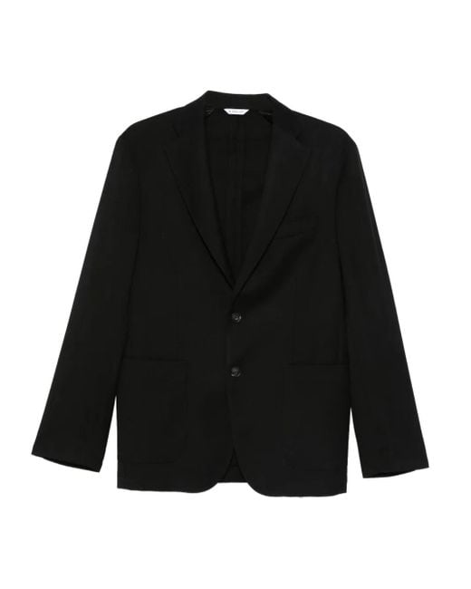 Blazer de lana Manuel Ritz de hombre de color Black