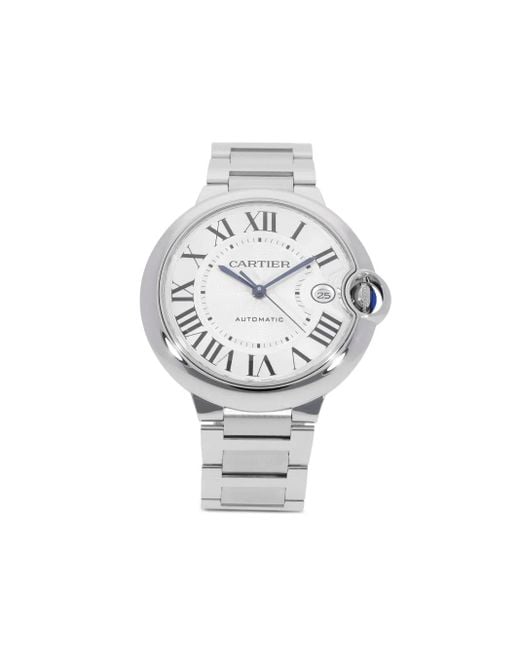 Cartier White Unworn Ballon Bleu 40Mm