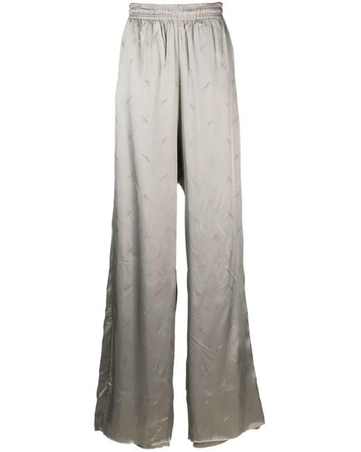 Vetements Gray Gradient Wide-leg Trousers for men