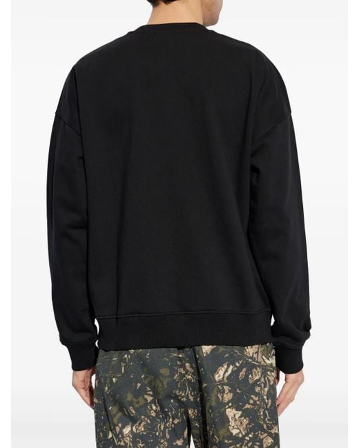 スウェット・トレーナー DIESEL S ROB R2 SWEATSHIRT DIESEL Sweatshirt S-Rob-R2 in Black for Men | Lyst