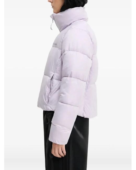 Columbia White Padded Jacket