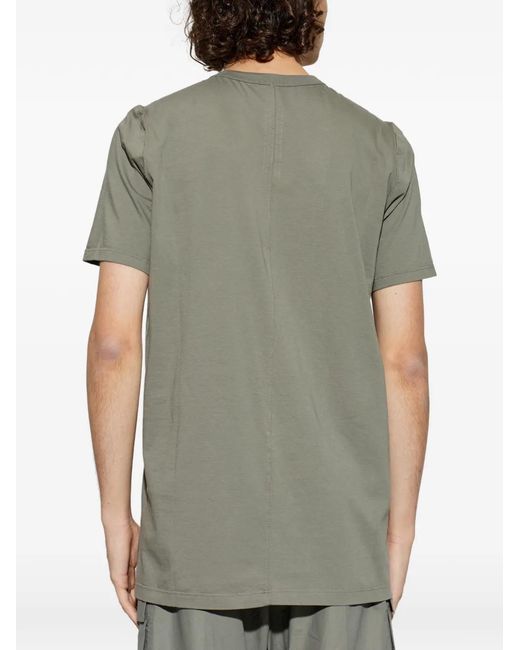Rick Owens Gray Crew-Neck T-Shirt for men