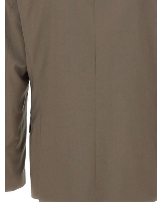 DIGEL Brown Alesso Single-Breasted Blazer for men