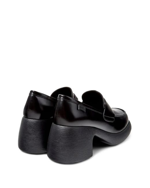 Mocassini Thelma Con Plateau 67Mm di Camper in Black