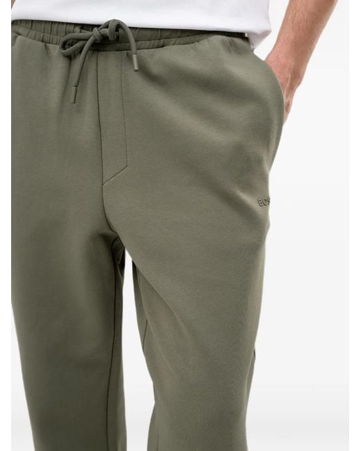 Boss Green Drawstring Track Pants for men