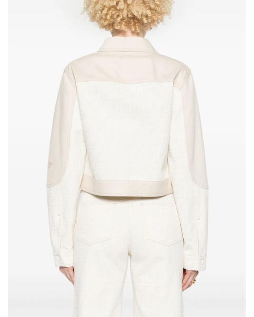 Fendi モノグラム デニムジャケット White