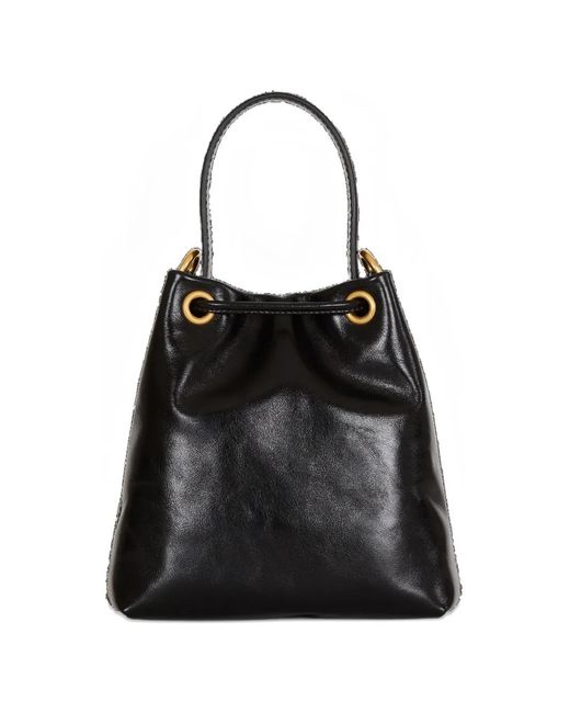 Balmain Black Pulse Bucket Bag