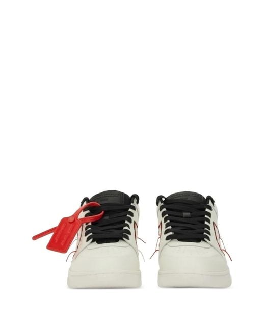 Off-White c/o Virgil Abloh White Arrow-Detail Sneakers for men