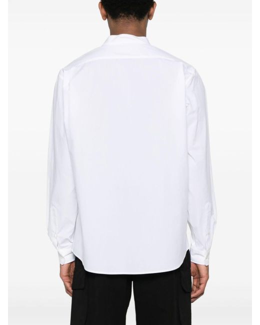 KENZO Katoenen Overhemd in het White voor heren
