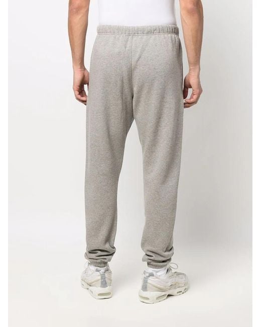 Fear Of God Gray Logo-Print Track Pants for men
