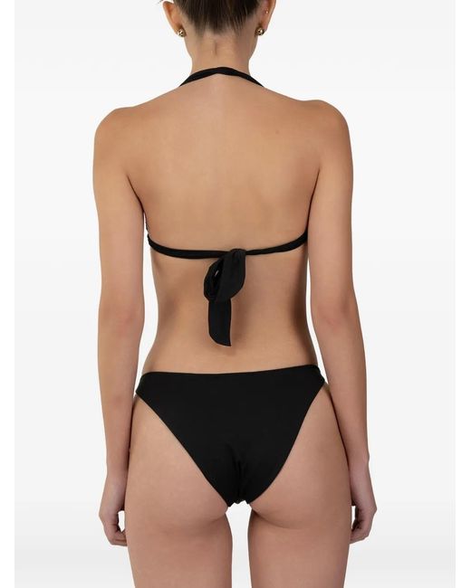 Paramidonna Black Morgan Ring-Detail Bikini